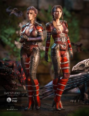 Dragon Rider Outfit for Genesis 3 Female