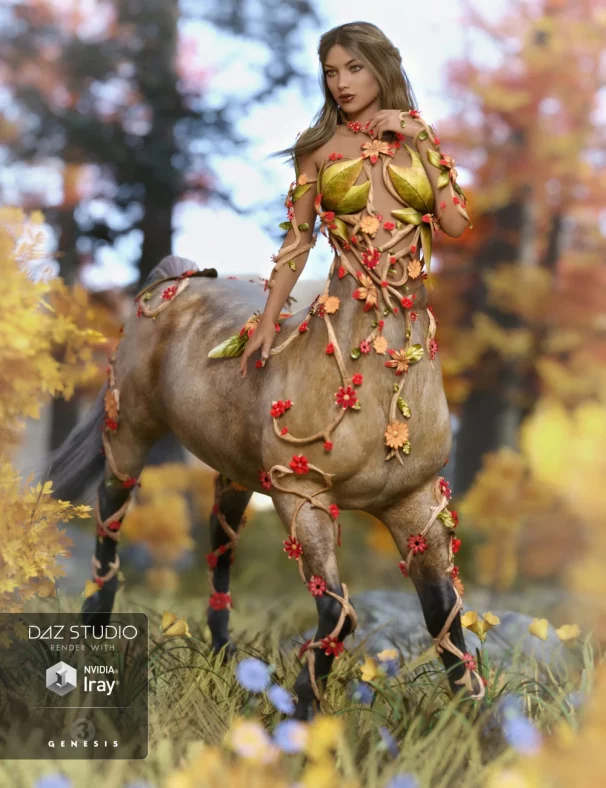 Forest Maiden Fantasy outfit for Female Centaur